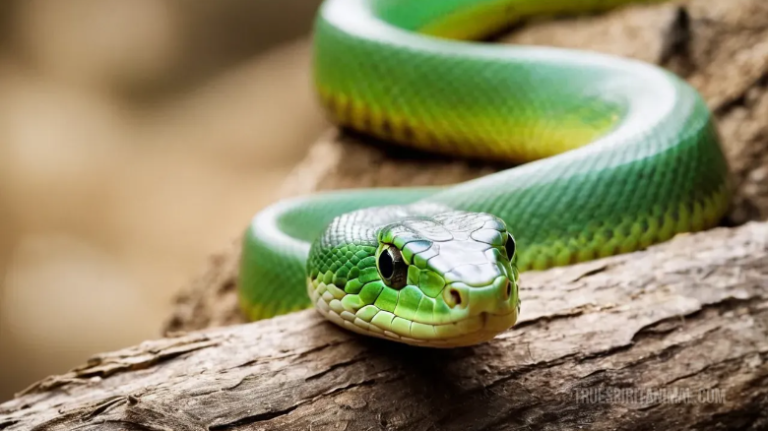 10 Dream Meanings Of Green Snake (spiritual meaning)